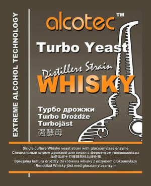 Alcotec Whiskey Turbo Kvasnice w/GA