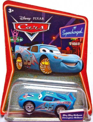 CARS (Auta) - Bling Bling McQueen (Blesk Dinoco) SUPERCHARGED