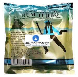 Rumové kvasnice - Turbo 11%
