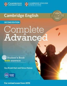 Complete Advanced SB+Answ+CD-ROM,2nd