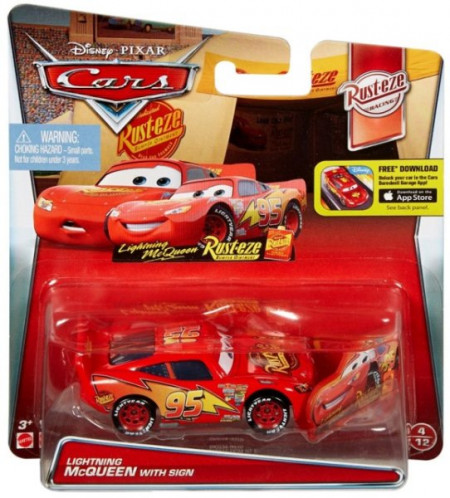 CARS 2 (Auta 2) - Lightning McQueen with Sign (Blesk McQueen s podpisem)