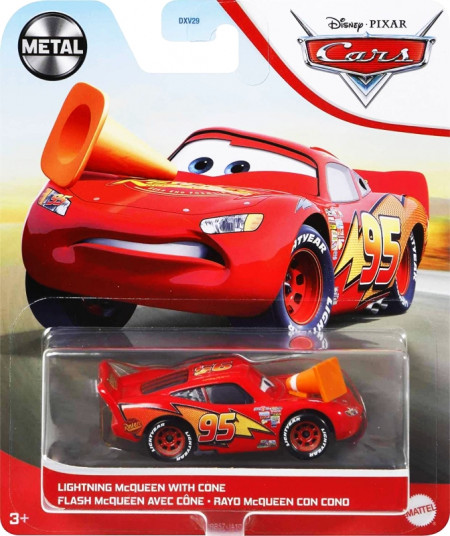 CARS 3 (Auta 3) - Lightning McQueen with Cone (Blesk McQueen)