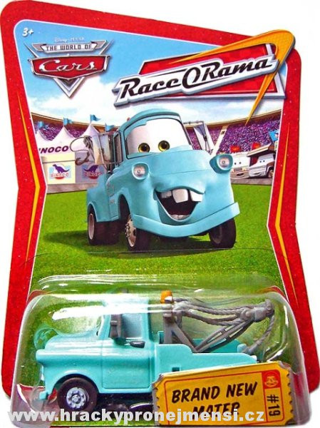CARS (Auta) - Brand New Mater (mladý Burák) - Race O Rama