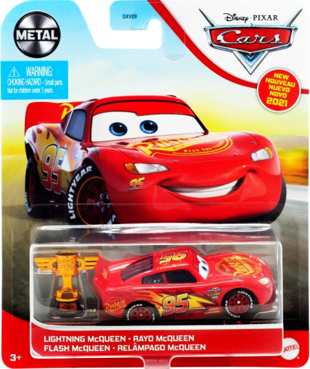 CARS 3 (Auta 3) - Lightning McQueen s pohárem (Blesk McQueen)
