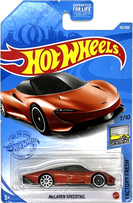 HOT WHEELS - McLaren Speedtail Darkorange (C6)