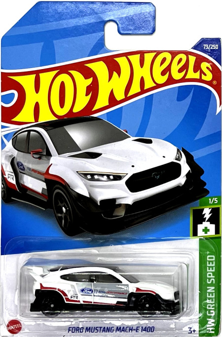 HOT WHEELS - Ford Mustang Mach-E 1400 White (C3)