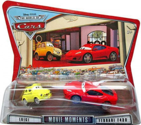 CARS (Auta) - Luigi + Ferrari F430 - The World of Cars