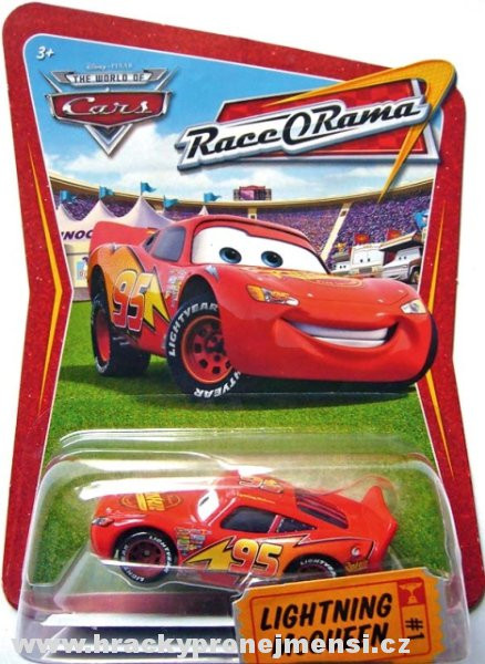 CARS (Auta) - Lightning McQueen (Blesk) Race O Rama