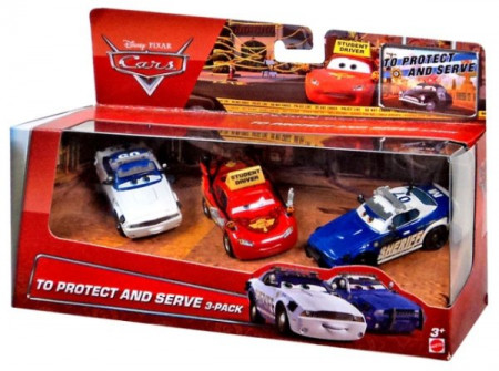 CARS 2 (Auta 2) - To Protect and Serve - 3pack