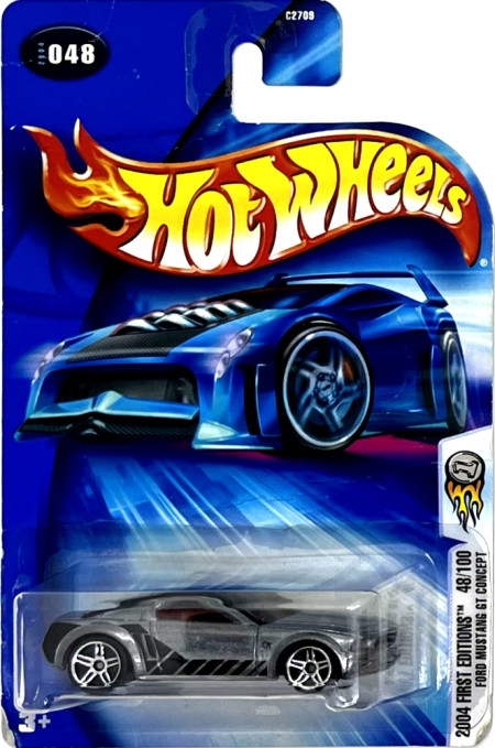 HOT WHEELS - Ford Mustang GT Concept Silver (C9)