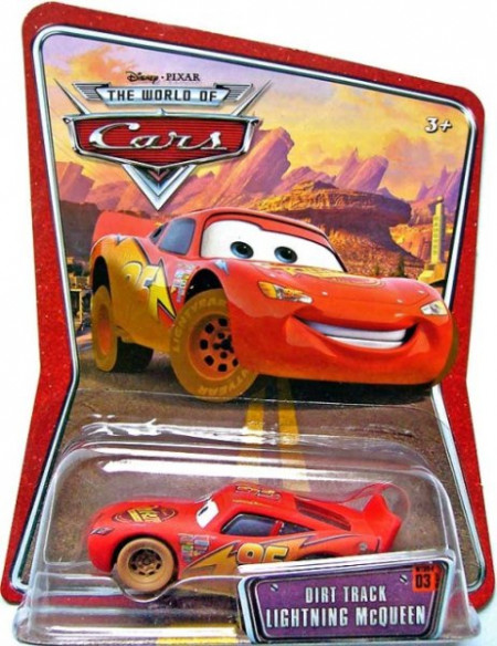 CARS (Auta) - Dirt Track McQueen (Blesk McQueen) - The World of Cars