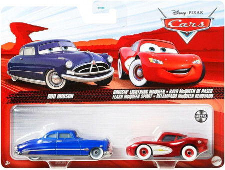 CARS (Auta) - Doc Hudson (doktor Hudson) + Cruisin Lightning McQueen (Blesk)