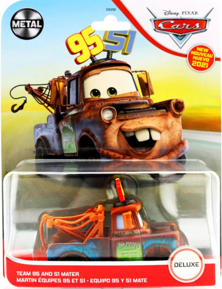 CARS Deluxe (Auta) - Team 95 and 51 Mater (Burák)