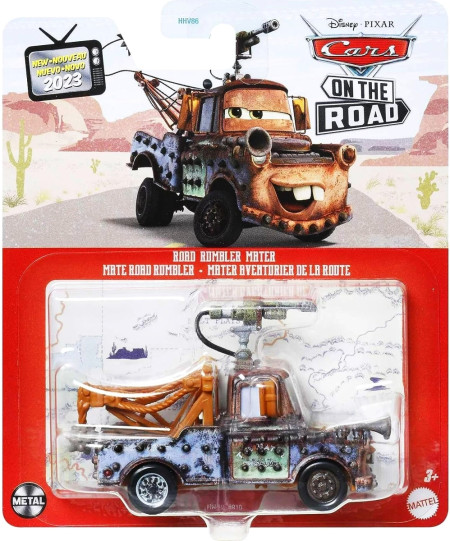 CARS (Auta) - Road Rumbler Mater (Burák s plamenometem na střeše)
