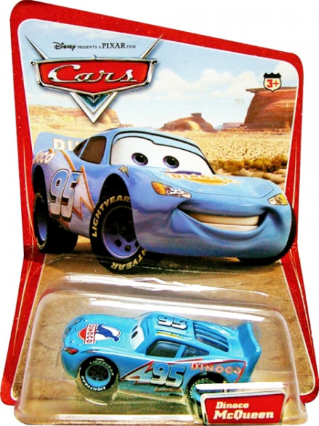 CARS (Auta) - Dinoco Lightning McQueen - SBĚRATELSKÝ - 1. SÉRIE