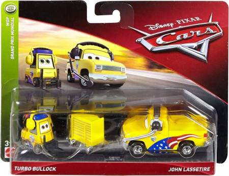 CARS 3 (Auta 3) - Turbo Bullock + John Lassetire