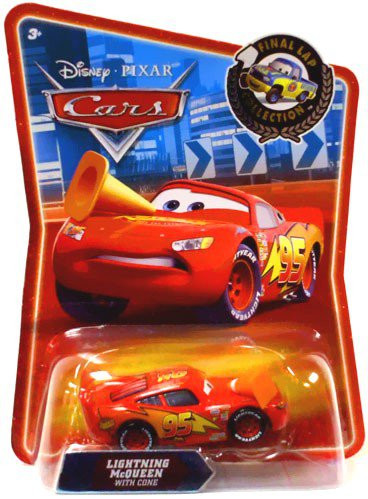CARS (Auta) - Lightning McQueen with Cone (Blesk McQueen) - poškozený obal