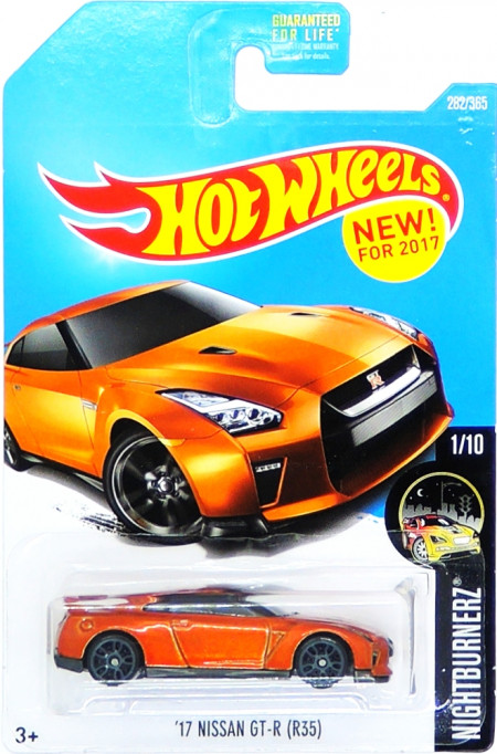 HOT WHEELS - '17 Nissan GT-R (R35) (orange)