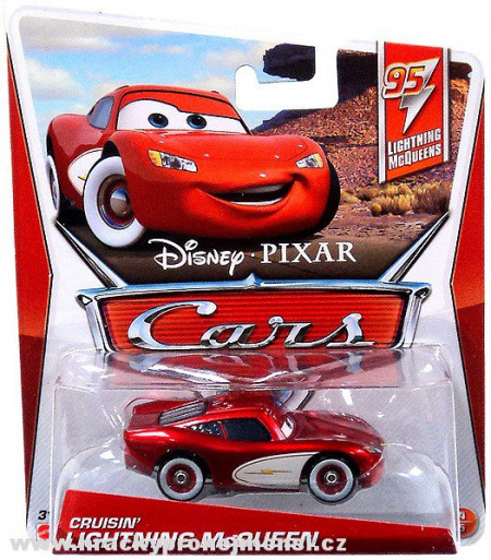 CARS (Auta) - Cruisin Lightning McQueen (Blesk McQueen) - poškozený obal
