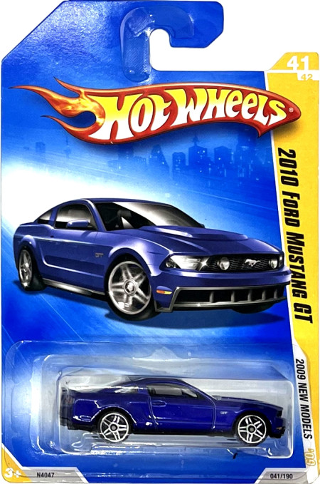 HOT WHEELS - 2010 Ford Mustang GT Darkblue (C9)