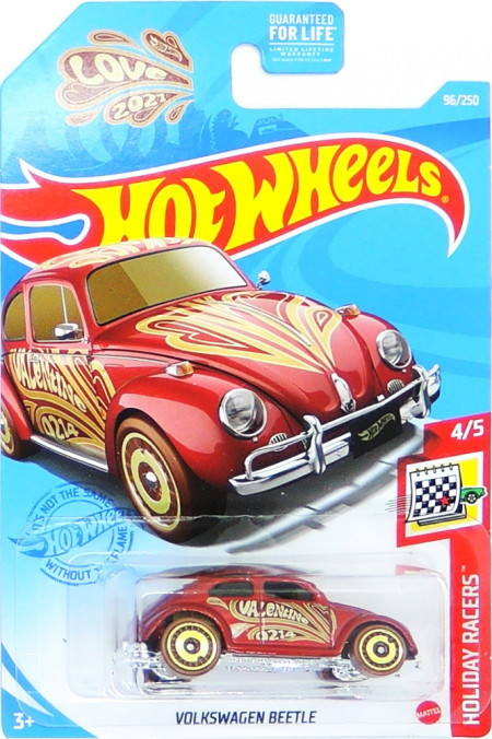 HOT WHEELS - Volkswagen Beetle (red - Valentine)