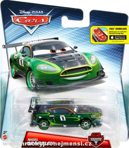 CARS 2 (Auta 2) - Nigel Gearsley Carbon Racers