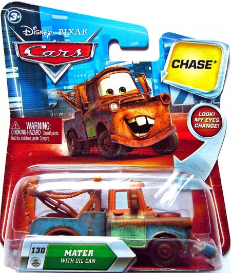 CARS (Auta) - Mater with Oil Can (Burák s plechovkou oleje) LOOK CHASE - přelepený obal