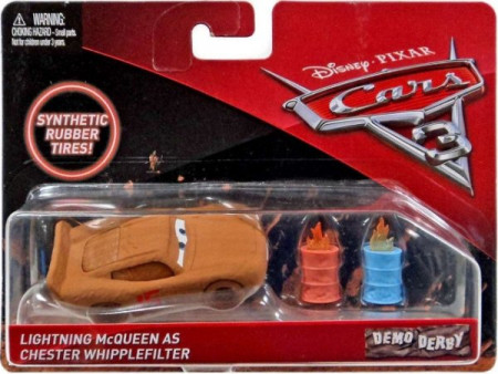 CARS 3 (Auta 3) - Lightning McQueen as Chester Whipplefilter (kolekce Demo Derby)