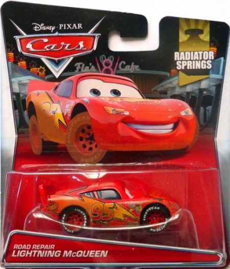 CARS 2 (Auta 2) - Road Repair Lightning McQueen (Blesk)