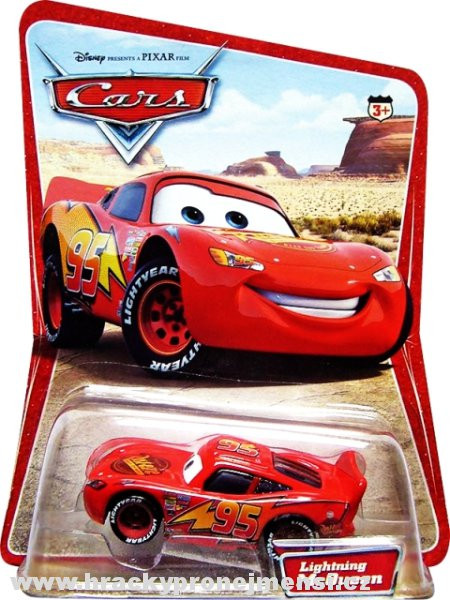 CARS (Auta) - Lightning McQueen (Blesk) - SBĚRATELSKÝ - 1. SÉRIE