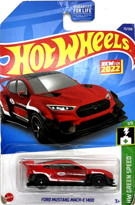 HOT WHEELS - Ford Mustang Mach-E 1400 Red (E2)