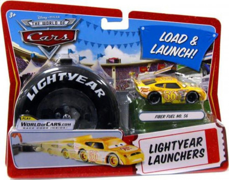 CARS (Auta) - Fiber Fuel No. 56 Lightyear Launchers - The World of Cars