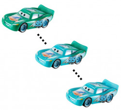 CARS (Auta) - Color Changers Dinoco Lightning McQueen (Blesk) - modrá-zelená