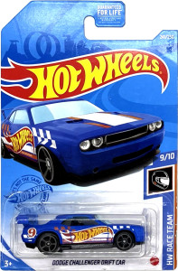 HOT WHEELS - Dodge Challenger Drift Car Blue (C2)