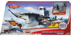 PLANES (Letadla) - Aircraft Carrier Playset + Jolly Wrenches Dusty Crophopper