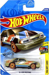 HOT WHEELS - '92 Ford Mustang Beige (C8)