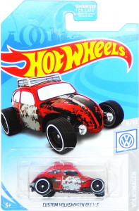 HOT WHEELS - Custom Volkswagen Beetle (red)