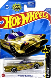 HOT WHEELS - TV Series Batmobile Gold (C7)