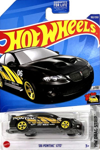 HOT WHEELS - '06 Pontiac GTO Black (E2)