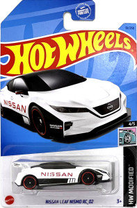 HOT WHEELS - Nissan Leaf Nismo RC_02 White (E1)