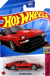 HOT WHEELS - '82 Toyota Supra Red (E1)