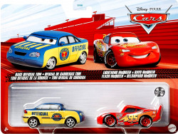 CARS (Auta) - Race Official Tom + Lightning McQueen