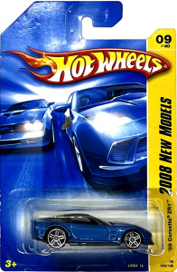 HOT WHEELS - '09 Corvette ZR1 Blue (C4)