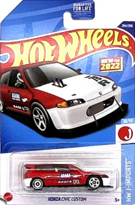 HOT WHEELS - Honda Civic Custom Red (E1)