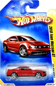 HOT WHEELS - 2010 Ford Mustang GT Red (C9)
