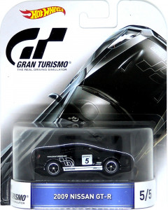 HOT WHEELS - 2009 Nissan GT-R Gran Turismo Black (B11)