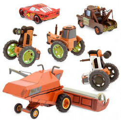 CARS (Auta) Tractor Tipping Set (kombajn Frank, Tractor...)