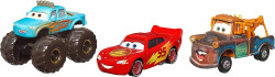CARS (Auta) - 3pack Ivy + Road Trip Lightning McQueen + Road Trip Mater