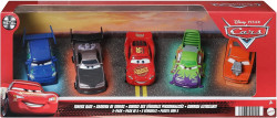 CARS (Auta) - 5pack Tuners Race (DJ + Wingo + Boost + Snot Rod + Lightning McQueen)