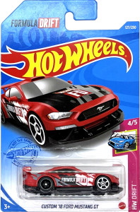 HOT WHEELS - Custom '18 Ford Mustang GT Red (C8)